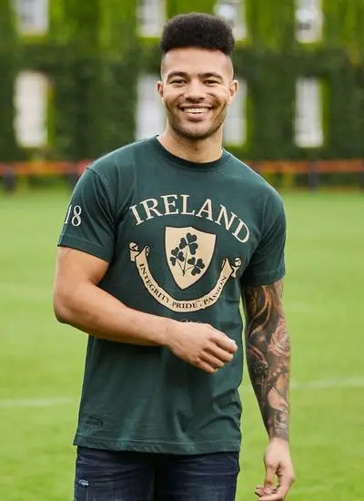 Ireland Shamrock Crest T-Shirt